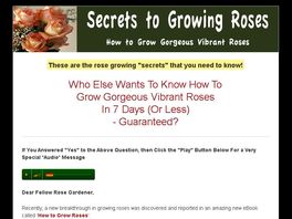 Go to: How To Grow Roses Ebook