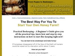 Go to: Start Practical Beekeeping & Discover Honey Bee Secrets