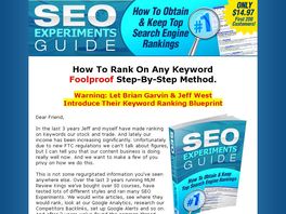 Go to: SEO Experiments Guide
