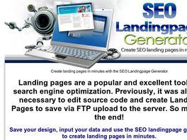 Go to: SEO Landingpage Generator