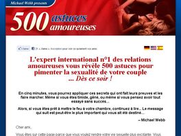 Go to: 500 Astuces Amoureuses