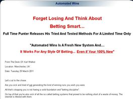 Go to: Automated Wins