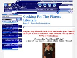 Go to: Cookery For The Fitness Lifestyle!