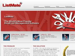 Go to: Listmate - High Performance Email List Management Software