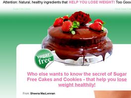 Go to: Sugar Free Cakes And Cookies - That Help You Lose Weight Healthily!
