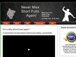 Go to: Never Miss Short Putts