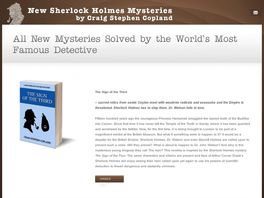 Go to: New Sherlock Holmes Mysteries By Craig Stephen Copland