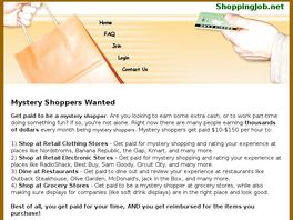 Go to: Earn $60/Hr To Shop And Drive A Free Car.