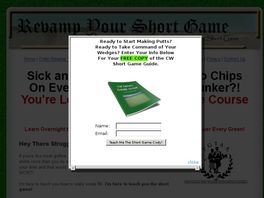 Go to: Ultimate Short Game System - Putting, Chipping, Pitching, Bunkers