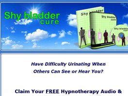 Go to: Shy Bladder Cure - Treatment For Shy Bladder Syndrome (paruresis