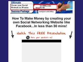 Go to: Create your Social Networking Website in 30 Minutes