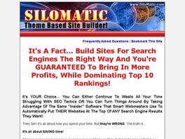 Go to: SiloMatic SEO Software - Google Theme Based Site Builder