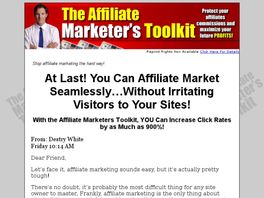 Go to: Affiliate Marketers Toolkit.