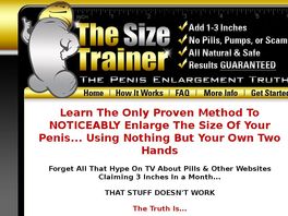 Go to: Size Trainer - Penis Enlargement For Men