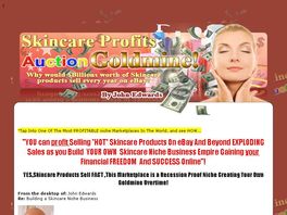 Go to: Skincare Profits Auction Goldmine