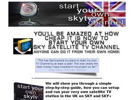 Go to: Start Your Own Real Sky Tv Channel