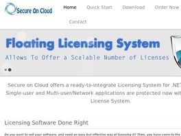 Go to: Secure On Cloud License Manager