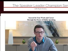 Go to: Speaker Leader Champion Series Taught By Ryan Avery