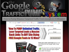 Go to: The Google Traffic Pump System.