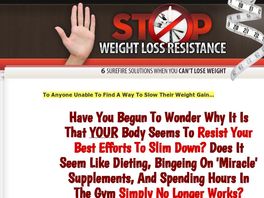 Go to: Stop Weight Loss Resistance
