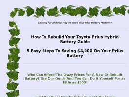 Go to: How To Guide For Rebuilding Toyota Prius Hybrid Battery