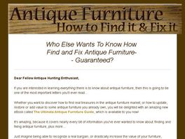 Go to: Antique Furniture - How To Find It And Fix It!