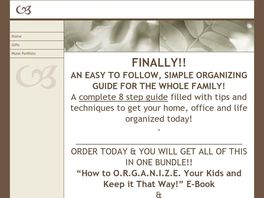 Go to: Organizing E-Book.