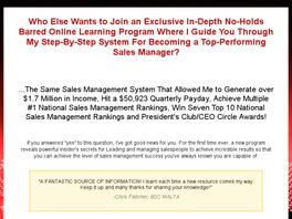 Go to: Sales Management Mastery Academy.