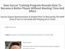 Go to: Become A Better Soccer Player: Ebook And Video Training Programs