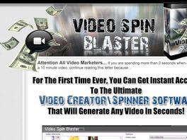 Go to: Video Creator - Video Spin Blaster Pro