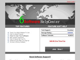Go to: Help You Use Soft - Software Support Center.