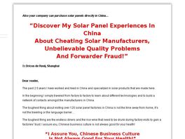 Go to: Guide To Solar Photovoltaic Certifications