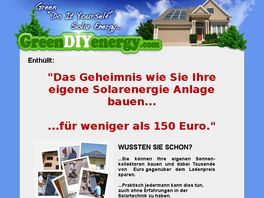 Go to: Greendiyenergy German Solar,wind Energy Diy Guide