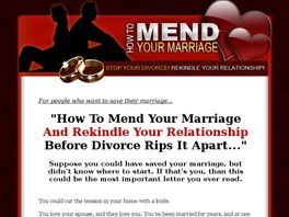 Go to: How To Mend Your Marriage.