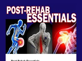 Go to: Post Rehab Essentials