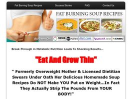 Go to: Fat Burning Soup Recipes For Weight Loss | Lifetime Commissions!