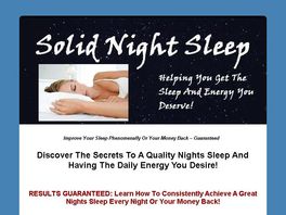 Go to: Solid Night Sleep