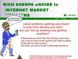 Go to: Rich Sherpa eGuide to Internet Market $Millions