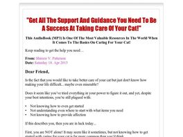 Go to: Taking Care Of Your Cat