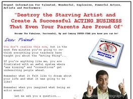 Go to: Untapped Actor Market- Everyone Wants To Be An Actor!