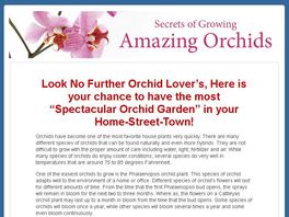 Go to: Caring for Orchids