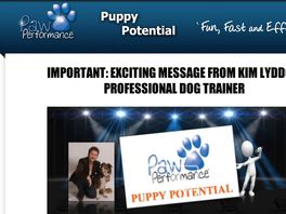 Go to: Puppy Potential Program