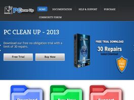Go to: PC Clean Up - Advanced Windows Registry Cleaner And PC Optimizer