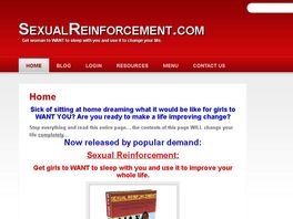Go to: Get Woman to sleep with you and use it to improve your life
