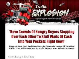 Go to: Traffic Explosion Secrets And Bonuses Videos & Audios