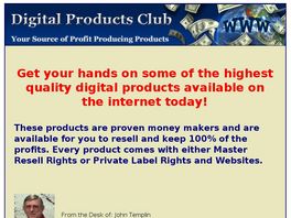 Go to: Digital Products Club.