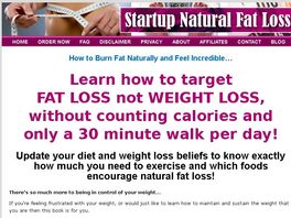 Go to: Start Up - Beginners Guide To Natural Fat Loss