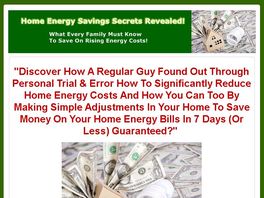 Go to: Home Energy Savings Secrets Revealed!