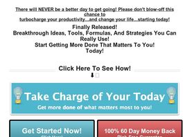 Go to: Take Charge Of Your Today Academy