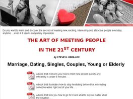 Go to: The Art of Meeting People in the 21st Century